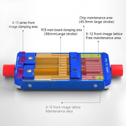 MaAnt Pro400 PCB Board Fixture Double Shaft Tiger Clip For iPhone X 11 12 13 Pro Max Chip Clamping Planting Tin Platform MaAnt Pro400 PCB Board Fixture Double Shaft Tiger Clip For iPhone X 11 12 13 Pro Max Chip Clamping Planting Tin Platform