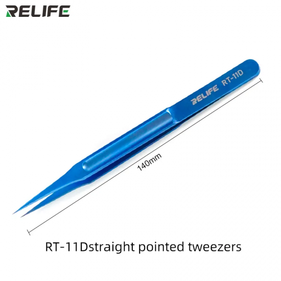 RELIFE RT-11D RT-15D Titanium Alloy Material Tweezer