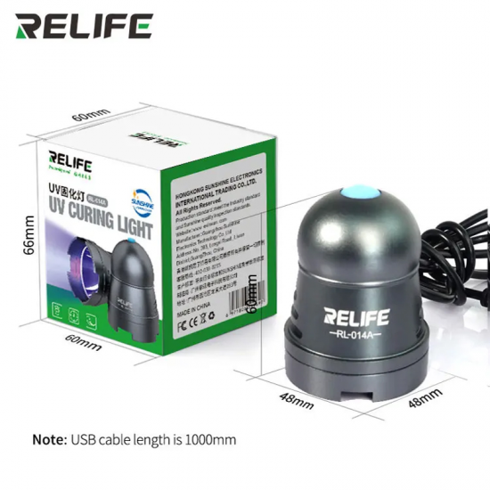 RELIFE RL-014A USB UV Glue Curing Lamp