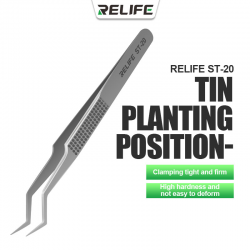 RELIFE ST-20 Chip Placement Tin Positioning Tweezer RELIFE ST-20 Chip Placement Tin Positioning Tweezer