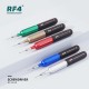 RF4 RF-SD10 Superhard Gold Steel Screwdriver