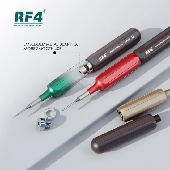 RF4 RF-SD10 Superhard Gold Steel Screwdriver