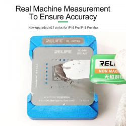 RELIFE RL-601MA 10 in 1 Universal CPU Reballing Stencil Platform for iPhone A8-A17 RELIFE RL-601MA 10 in 1 Universal CPU Reballing Stencil Platform for iPhone A8-A17