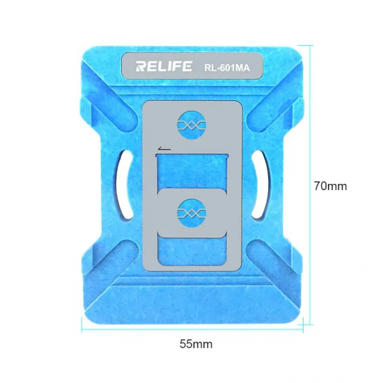 RELIFE RL-601MA 10 in 1 Universal CPU Reballing Stencil Platform for iPhone A8-A17