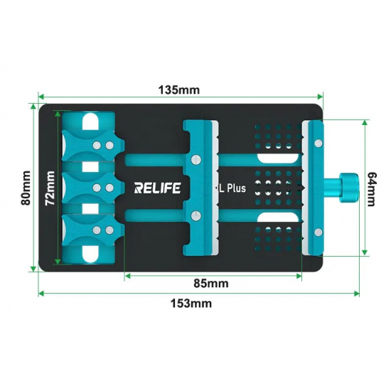 RELIFE RL-601L PLUS Universal PCB Board Holder for Motherboard Fixture Repair