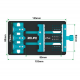 RELIFE RL-601L PLUS Universal PCB Board Holder for Motherboard Fixture Repair