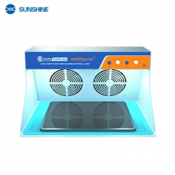 SUNSHINE SS-917C MINI Dual Light Dust-free Workbench Adjustable Fan Green Light