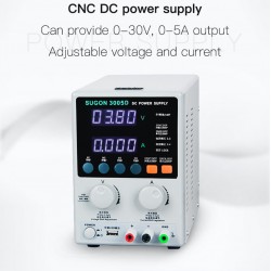 SUGON 3005D 30V 5A DC Adjustable Power Supply 