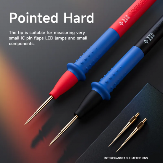 XZZ 20A Super Conducting Multimeter Pen Probe Accurate Measurement Superconductive Needle Current Voltage Test Cable Tools