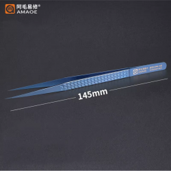 Amaoe Loong-A Curved Alloy Straight Tweezer for Mobile Phone Repair Amaoe Loong-A Curved Alloy Straight Tweezer for Mobile Phone Repair