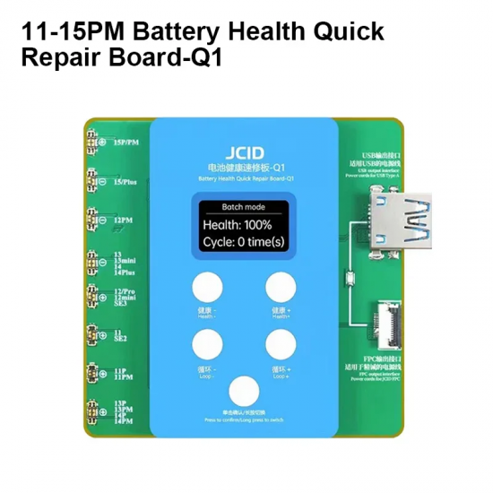 JC JCID Q1 Battery Health Quick Repair Board For iPhone