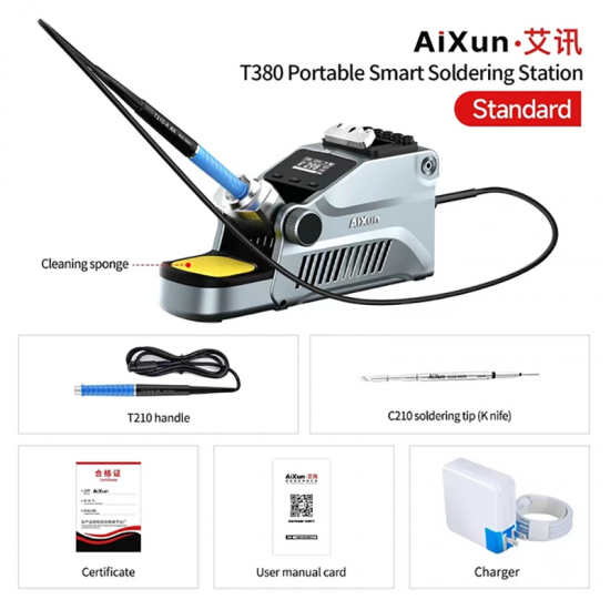 AIXUN T380 Portable Smart Soldering Station