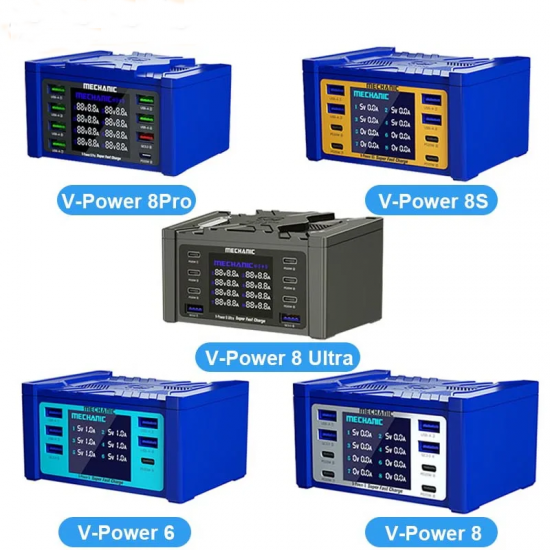 Mechanic V-Power Series Multi-Port Charger