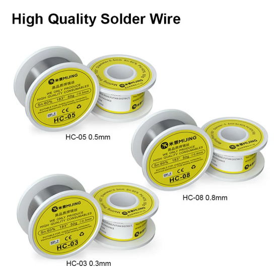 MIJING HC-03/HC-05/HC-08 High Quality Solder Wire