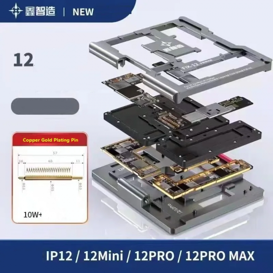 XZZ 4 in 1 iSocket Tester Fixture for iPhone 12 Series