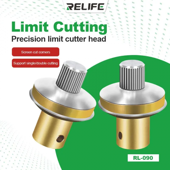 Relife RL-090 2.3mm Limit Cutting Precision Limit Cutter Head For Various Screens And Covers Glue Removal