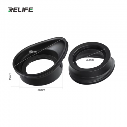 RELIFE M-26 Pro Ergonomically Designed Anti-fatigue Rubber Microscope Eyepiece Cover RELIFE M-26 Pro Ergonomically Designed Anti-fatigue Rubber Microscope Eyepiece Cover