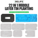 RELIFE RL-601T 22 In 1 Motherboard Middle Layer Board Plant Tin Platform 3D BGA Reballing Stencil Kit for IPhone X ~15 Pro Max