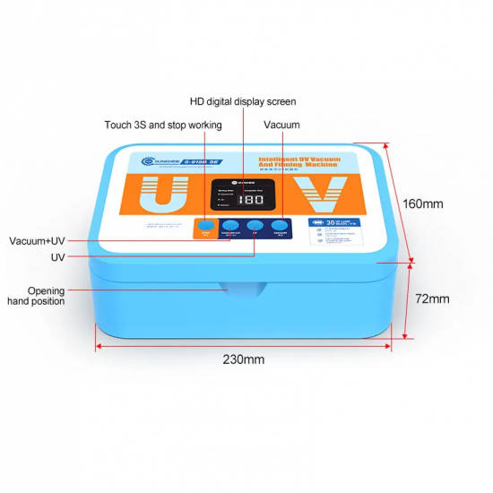 SUNSHINE S-918B SE Intelligent Vacuum UV Filming Machine