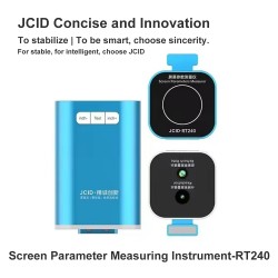 JCID RT240 Screen Parameter Measuring Device – Resolution & Refresh Rate Tester for iOS and Android