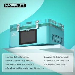 NASAN SUPA LITE PRO Screen OCA Laminating Machine Air Bag Built-in Vacuum Pump for LCD Refurbishing NASAN SUPA LITE PRO Screen OCA Laminating Machine Air Bag Built-in Vacuum Pump for LCD Refurbishing