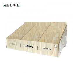 Relife RL-001B Pro Mobile Phone Storage Box - 24 Grids, Stable and Space-Saving