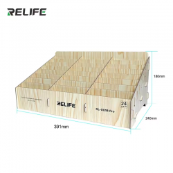 Relife RL-001B Pro Mobile Phone Storage Box - 24 Grids, Stable and Space-Saving Relife RL-001B Pro Mobile Phone Storage Box - 24 Grids, Stable and Space-Saving