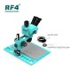 RF4 RF-6565 Pro D2 Microscope – Professional Repair Tool with Wide Vision RF4 RF-6565 Pro D2 Aluminum Alloy Microscope with Nine-Speed Zoom and Wide Field of View for Mobile Phone and Computer Repair
