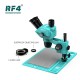RF4 RF-6565 Pro D2 Microscope – Professional Repair Tool with Wide Vision RF4 RF-6565 Pro D2 Aluminum Alloy Microscope with Nine-Speed Zoom and Wide Field of View for Mobile Phone and Computer Repair