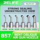 RELIFE 857 Series – Angled 304 Stainless Steel Nozzle Set for Hot Air Rework Stations RELIFE 857 Series 4–12mm Angled Stainless Steel Hot Air Gun Nozzle Set for 850/857 Heat Guns