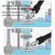RELIFE 857 Series – Angled 304 Stainless Steel Nozzle Set for Hot Air Rework Stations RELIFE 857 Series 4–12mm Angled Stainless Steel Hot Air Gun Nozzle Set for 850/857 Heat Guns
