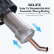 RELIFE 861 Series – Rust-Proof 45° Curved Hot Air Gun Nozzles Set for Repair Work RELIFE 861 Series 4–12mm Angled Hot Air Nozzles for Microscope Soldering and Phone Repair