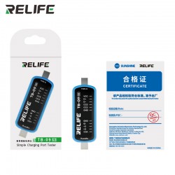 RELIFE TB-09 SE Portable USB Charging Port Tester – Lightning & Type-C Quick Detection for Android & iPhone