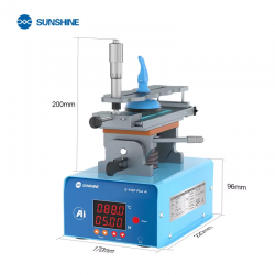 SUNSHINE S-918F Plus 5-in-1 AI Intelligent Voice Screen Separator,with 360° Rotational Capability for Flat and Curved Screen Repair SUNSHINE S-918F Plus 5-in-1 AI Intelligent Voice Screen Separator,with 360° Rotational Capability for Flat and Curved Screen Repair