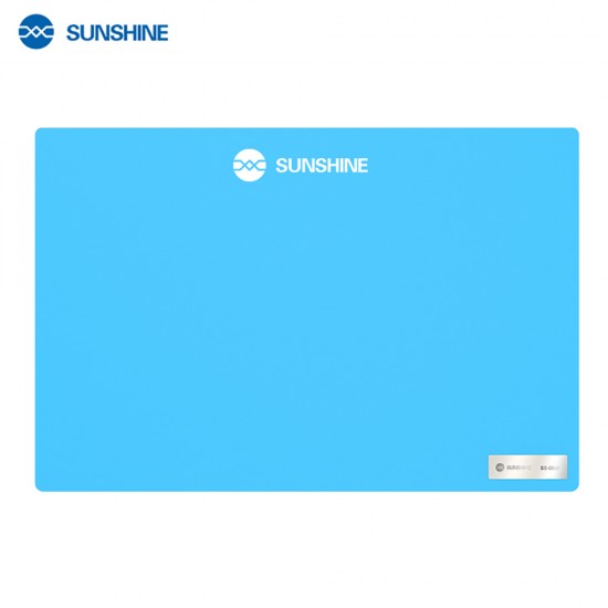 SUNSHINE SS-004F Blue Repair Pad – Thermal Insulation Mat for Electronics SUNSHINE SS-004F Blue Thermal Insulation Pad – Large Heat-Resistant Electronics Repair Mat
