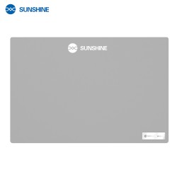 SUNSHINE SS-004F Thermal Insulation Pad Gray – Large Heat-Resistant Repair Mat for Electronics