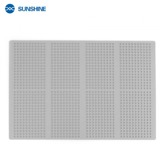 SUNSHINE SS-004F Gray Repair Pad – Thermal Insulation Mat for Electronics SUNSHINE SS-004F Gray Thermal Insulation Pad – Large Heat-Resistant Electronics Repair Mat