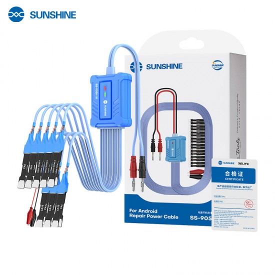 Sunshine SS-905H SE Android Power On Test Cable – High-Precision FPC with Overvoltage Protection