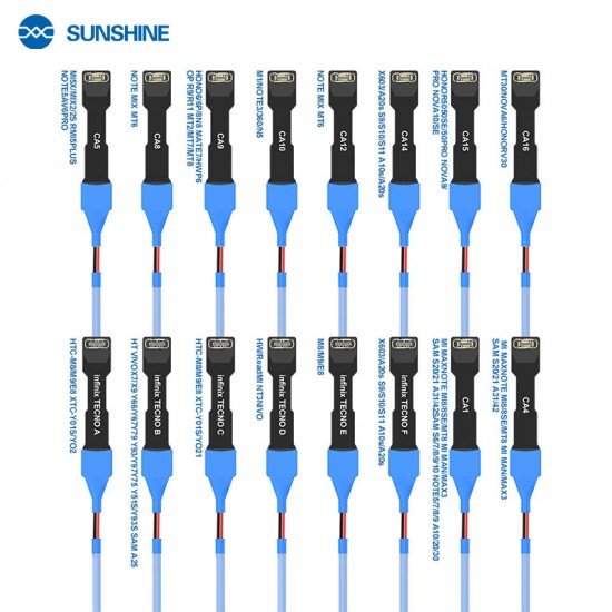 Sunshine SS-905H SE Android Power On Test Cable – High-Precision FPC with Overvoltage Protection