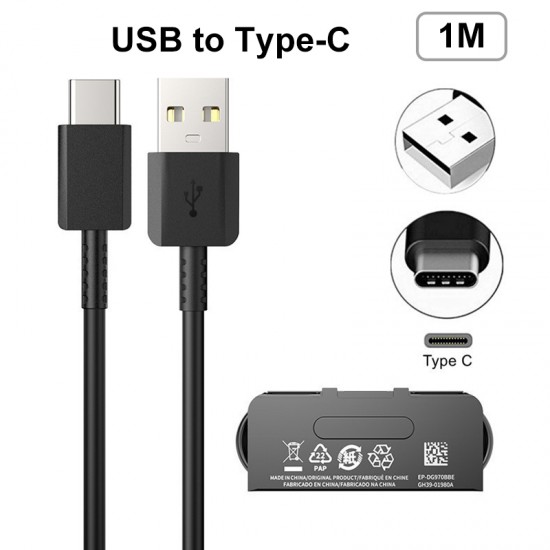 1M For Samsung Galaxy S8/S10 USB to Type-C Charging Cable