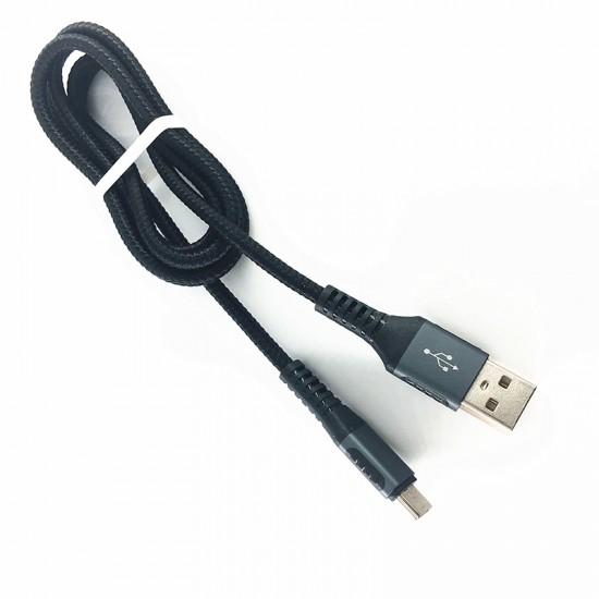 3A 1M USB to Micro Charging Cable Thread Data Cable