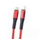 1M Type-C to Micro Charging Cable Thread Data Cable