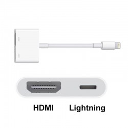 2 in 1 Lighting to HDMI Adapter for IPad IPhone 1080P Digital AV Adapter Charging Converter 2 in 1 Lighting to HDMI Adapter for IPad IPhone 1080P Digital AV Adapter Charging Converter