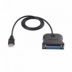 USB 2.0 To 25 Pin DB25 Parallel Printer Adapter Cable USB 2.0 To 25 Pin DB25 Parallel Printer Adapter Cable