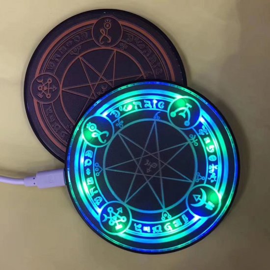 KD-1 10W Fast Charge Magic Circle Wireless charger for iPhone Samsung Huawei Xiaomi dedicated wireless charging mobile phone