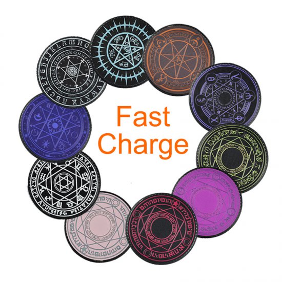 KD-1 10W Fast Charge Magic Circle Wireless charger for iPhone Samsung Huawei Xiaomi dedicated wireless charging mobile phone