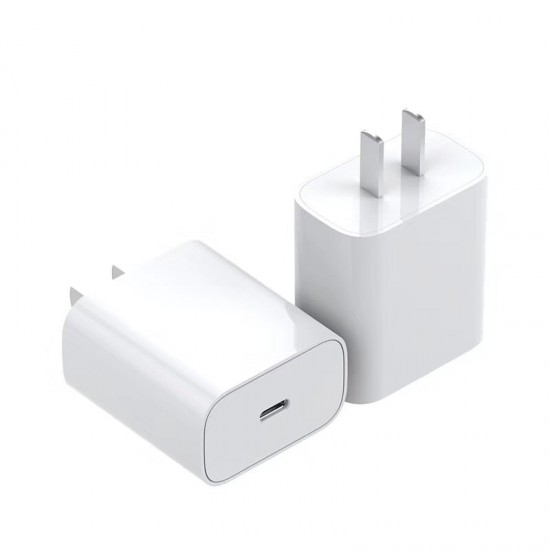 20W USB-C Power Adapter US Plug PD Fast Charger