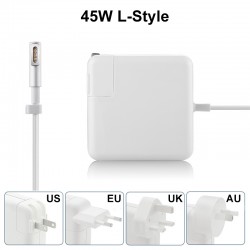 MagSafe Power Adapter 45W L-Style Connector EU/AU/UK/US Version Can Be Selected