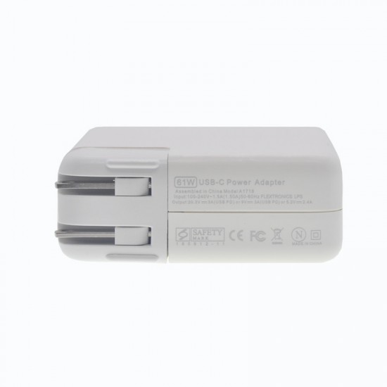 MagSafe 3 61W USB-C Type-C Power Adapter Charger with Cable EU/AU/UK/US Version Can Be Selected