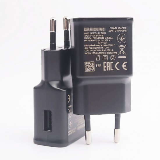 15W Fast Charger For Samsung Galaxy S10 USB Power Adaptor EU Plug